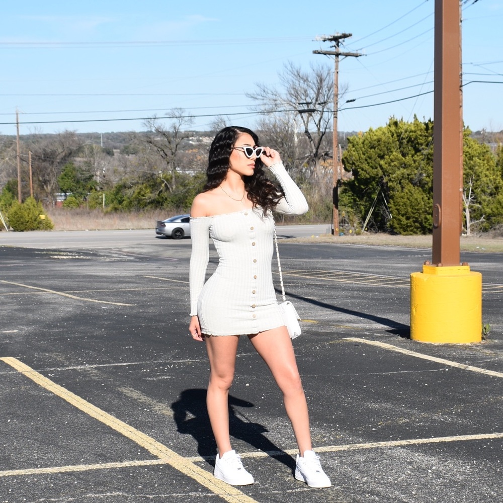 Off shoulder dress